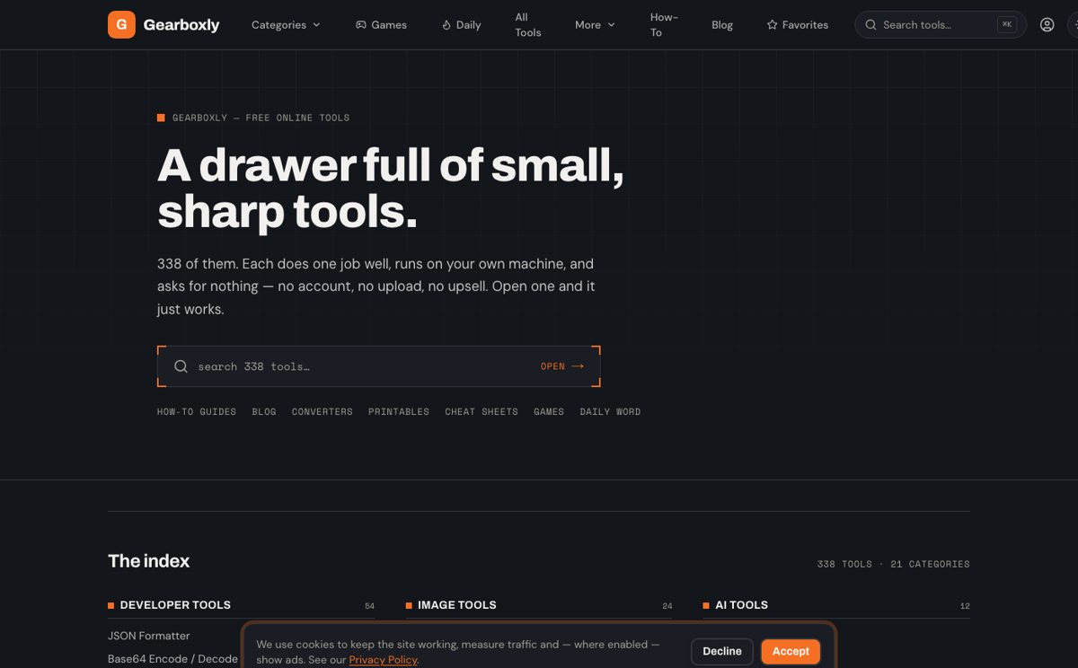 Gearboxly website by Pioneer Vision Consulting